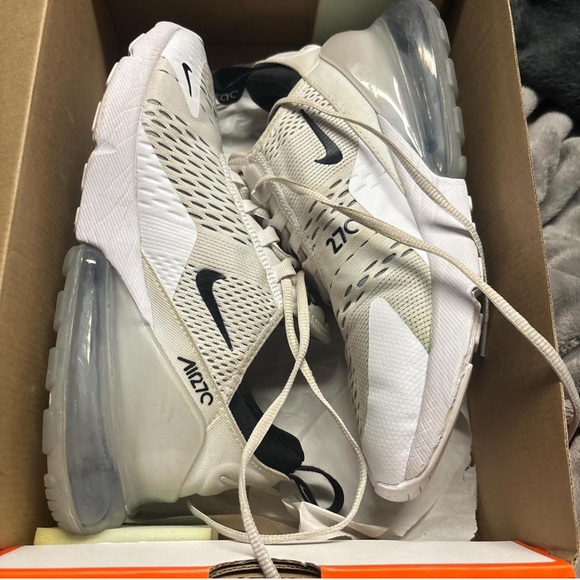Nike Other - Nike Air Max 270 White and Black Athletic Shoes